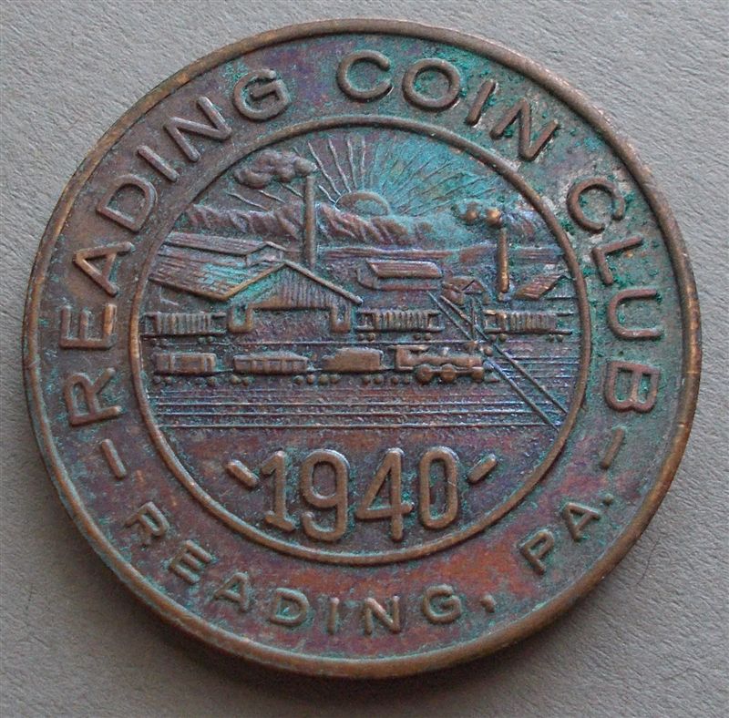 Reading,-PA-Coin-Club-Medal